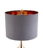 Grey Glass Noir Royale table lamp