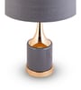 Grey Glass Noir Royale table lamp