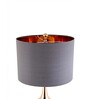 Grey Glass Noir Royale table lamp