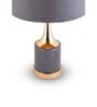 Grey Glass Noir Royale table lamp