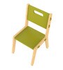 Grey Guava Kids Study Chair in Green Colour