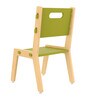 Grey Guava Kids Study Chair in Green Colour
