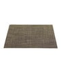 Grey Hadley Rectangular PVC Dining Table Placemat