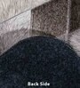 Grey Hair On Leather Abstract Hand Woven 9ftx12ft Carpet