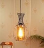 Grey Iron Jaal Single Glass Hanging Light  Light DecorativeRay