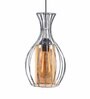 Grey Iron Jaal Single Glass Hanging Light  Light DecorativeRay