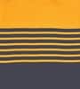 Mustard Geometric 120 TC Cotton Queen Sized Bedsheet with 2 Pillow Cover