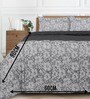 Grey Kanan Reversible Single Quilt With 1 Pillow Cover