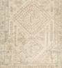 Grey Kilim Wool & Bamboo Silk 8 ft x 10 ft Hand Woven Carpet