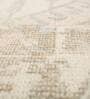 Grey Kilim Wool & Bamboo Silk 8 ft x 10 ft Hand Woven Carpet