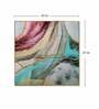 Grey Artly Canvas Framed Acrylic Paint Hand Paintings