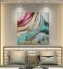 Grey Artly Canvas Framed Acrylic Paint Hand Paintings