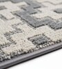 Grey Abstract Microfiber 24X16 Inches Anti-Skid Door Mat