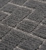 Grey Geometric Microfiber 24X16 Inches Anti-Skid Door Mat