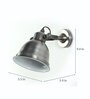 Grey Metal Wall Sconces