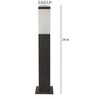 Marino Grey Metal Garden Light