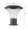 Grey Metal Gate Light