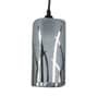 Bezel Powell Grey Glass Hanging Light