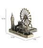 Grey Metal Zevon Monument Showpiece