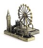 Grey Metal Zevon Monument Showpiece