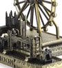 Grey Metal Zevon Monument Showpiece