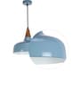 Imperial Grey Metal Hanging Light