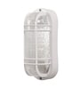 Palencia Grey Plastic Outdoor Wall Light
