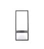 Lilac Grey Metal Outdoor Wall Light