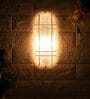 Palencia Grey Plastic Outdoor Wall Light