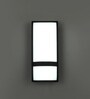 Lilac Grey Metal Outdoor Wall Light