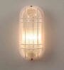 Palencia Grey Plastic Outdoor Wall Light