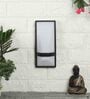 Lilac Grey Metal Outdoor Wall Light