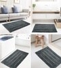 Grey Microfiber 16x24 Inches Ultra Soft Bath Mat