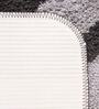 Grey Geometric  Microfibre 16x24 Inches AntiSkid Bath Mat (Set of 2)