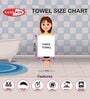 Grey Microfiber Solid 450 GSM Hand Towel (Set of 2)