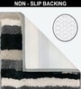 Grey Microfibre 16x24 Inches Lightweight Bath Mat