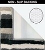 Grey Microfibre 18x30 Inches Lightweight Bath Mat