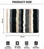 Grey Microfibre 18x30 Inches Lightweight Bath Mat