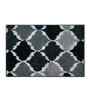 Grey Microfibre 24X16 Inches Anti-Skid Bath Mat