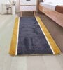 Grey Microfibre 55 x 24 Inches Machine Made Floor Runner