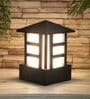 Grey Mild Steel Gate Light