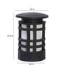 Grey Mild Steel Gate Light