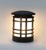 Grey Mild Steel Gate Light