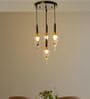 Grey Montefino Smoke Metal And Glass Hanging Light