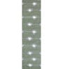 Grey Moroccan and Tribal Wool and Viscose 2'6 ft X 8 ft Flat Weaves Runner