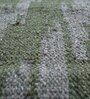 Grey Moroccan and Tribal Wool and Viscose 6'6 ft X 9'10 ft Flat Weaves