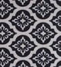 Grey Nylon Floral 47 x 20 Inches Runner