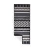 Grey Nylon Geometric 47 x 20 Inches Runner