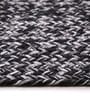 Grey Oic Robust Oval Braided Heavy 4X6 Ft Carpet