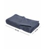 Paradiso Grey 100% Cotton Zero Twist 500 GSM Bath Towel
